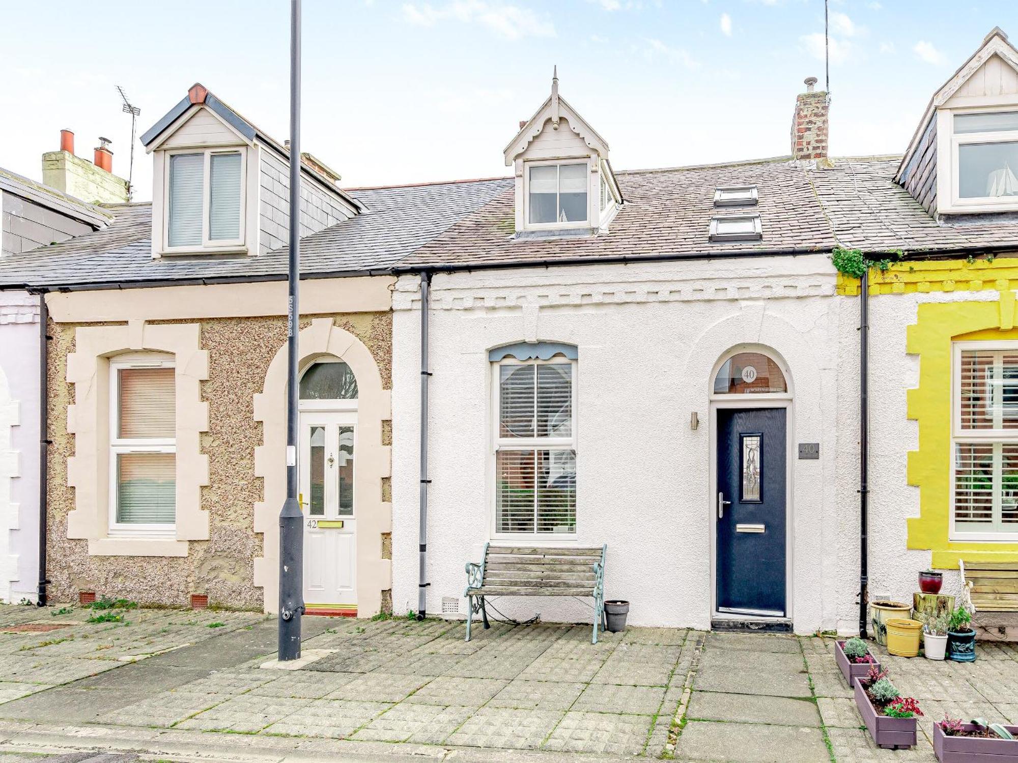 Pebble Cottage Cullercoats Екстер'єр фото